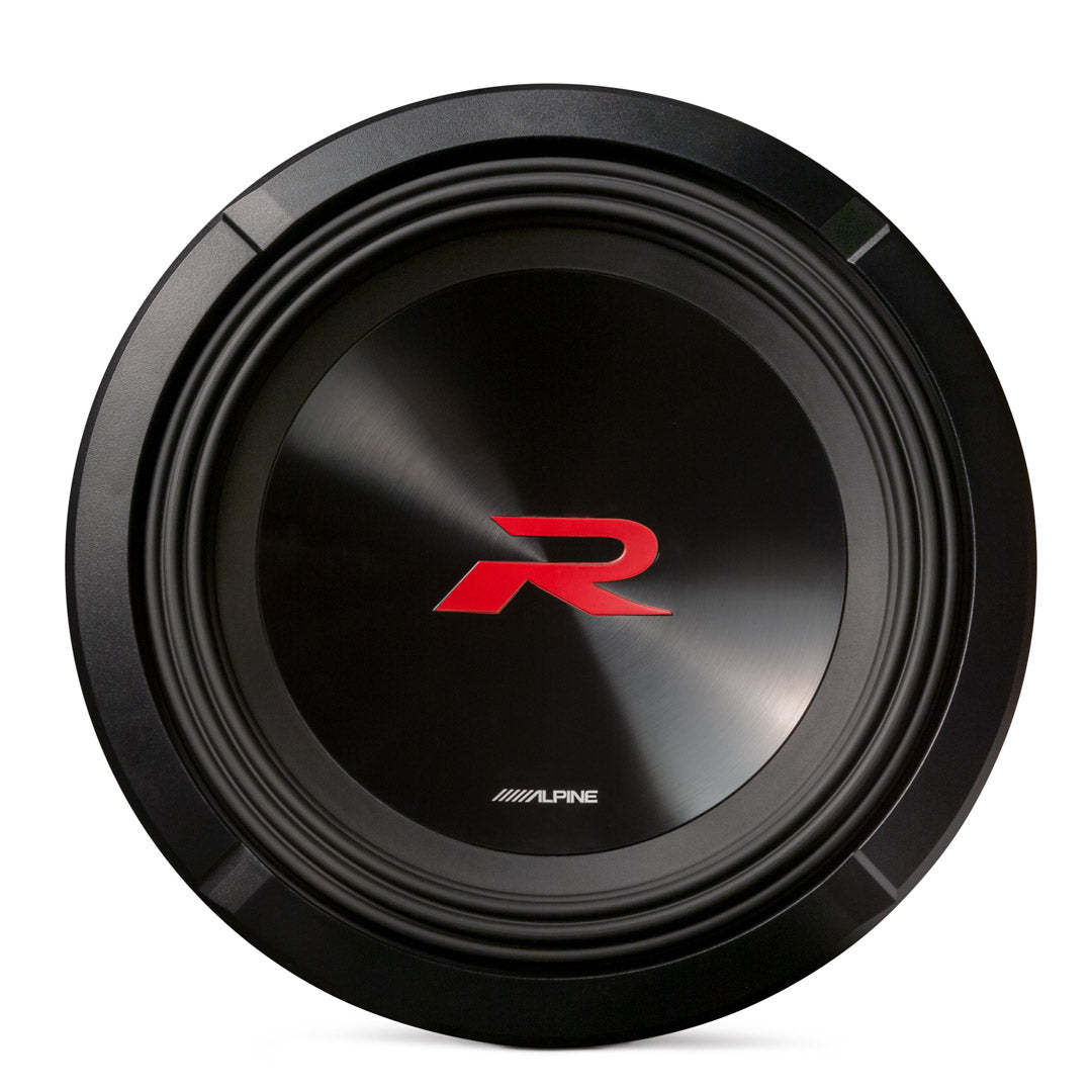Alpine R2-W12D4, R Series 12" Dual 4 Ohm Voice Coil Subwoofer