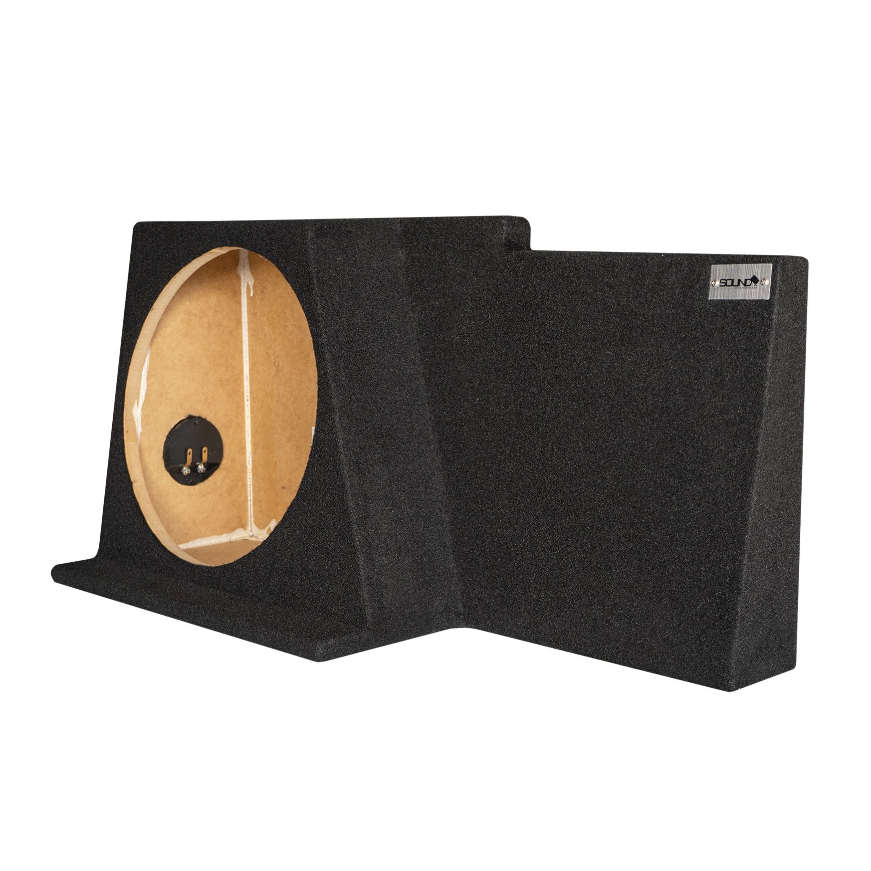 SoundBox Chevy Silverado/ GMC Sierra Extended Cab 2008-2013 Single 12" Downfire Subwoofer Enclosure