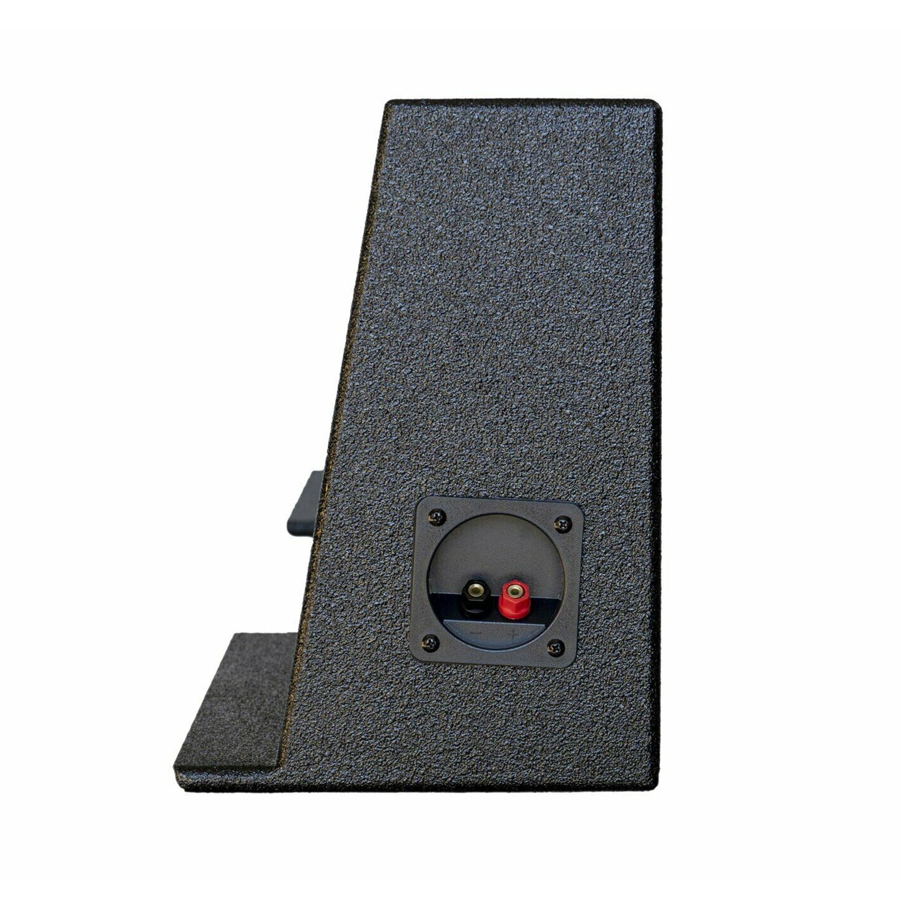 SoundBox Chevy Silverado /GMC Sierra Extended Cab 2008-2013 Dual 10" Downfire Subwoofer Enclosure, BedLiner Finish