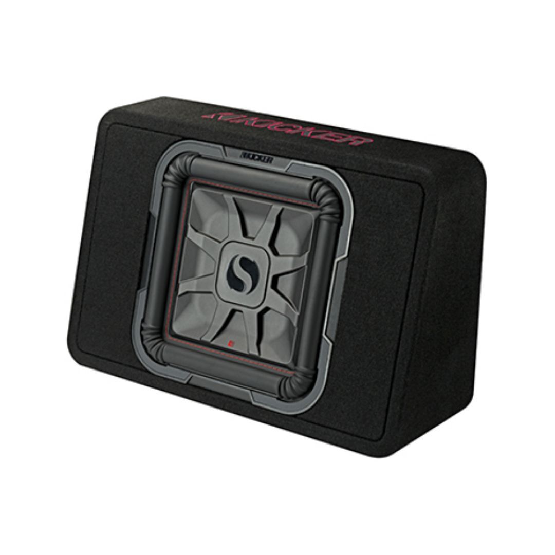 Kicker TL7T102, L7T 10" Solo-Baric Subwoofer in Thin Profile Enclosure, 2-Ohm, 500W (46TL7T102)