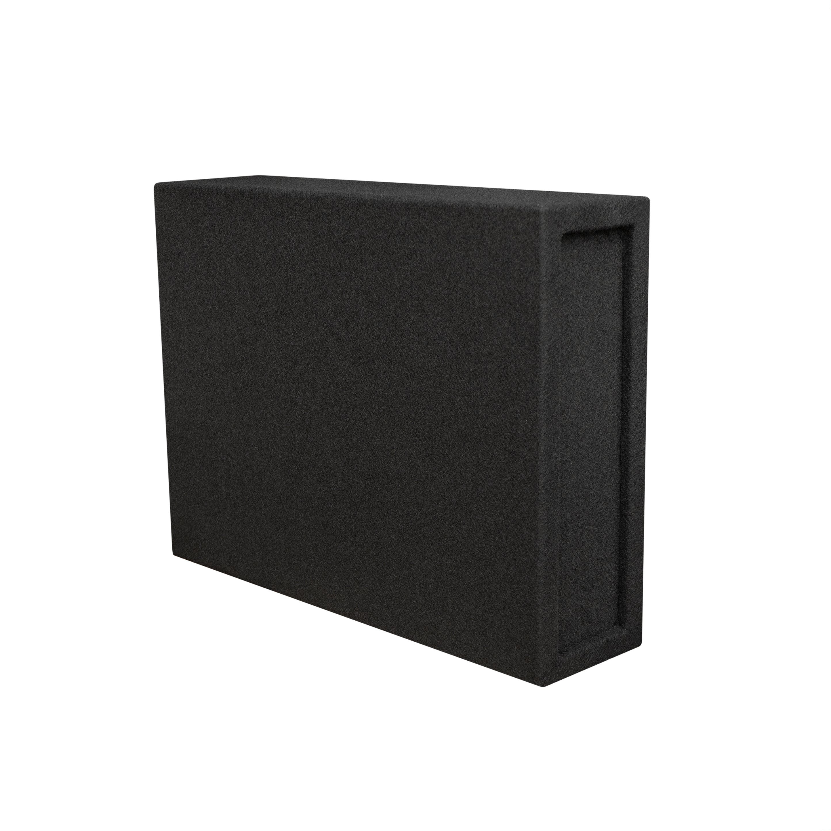 SoundBox Universal Single 12" Sealed Subwoofer Enclosure, Shallow Truck (Pair)