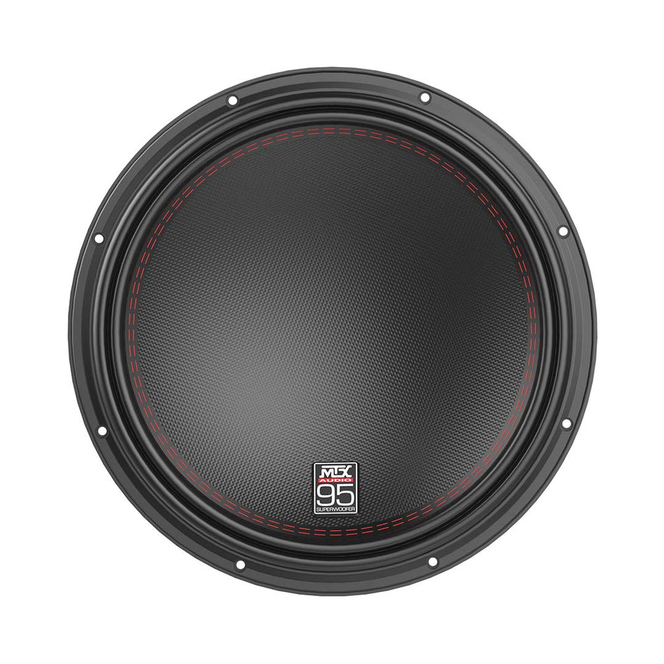 MTX 9515-22, 15" Dual 2 Ohm Voice Coil Round Subwoofer - 1500 Watts