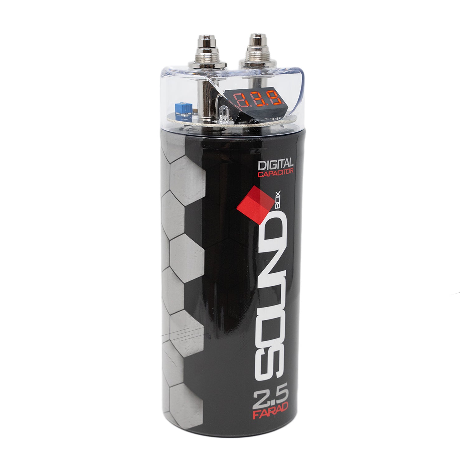 SoundBox SCAP2D, 2.5 Farad Digital Capacitor - 2500 Watts Peak