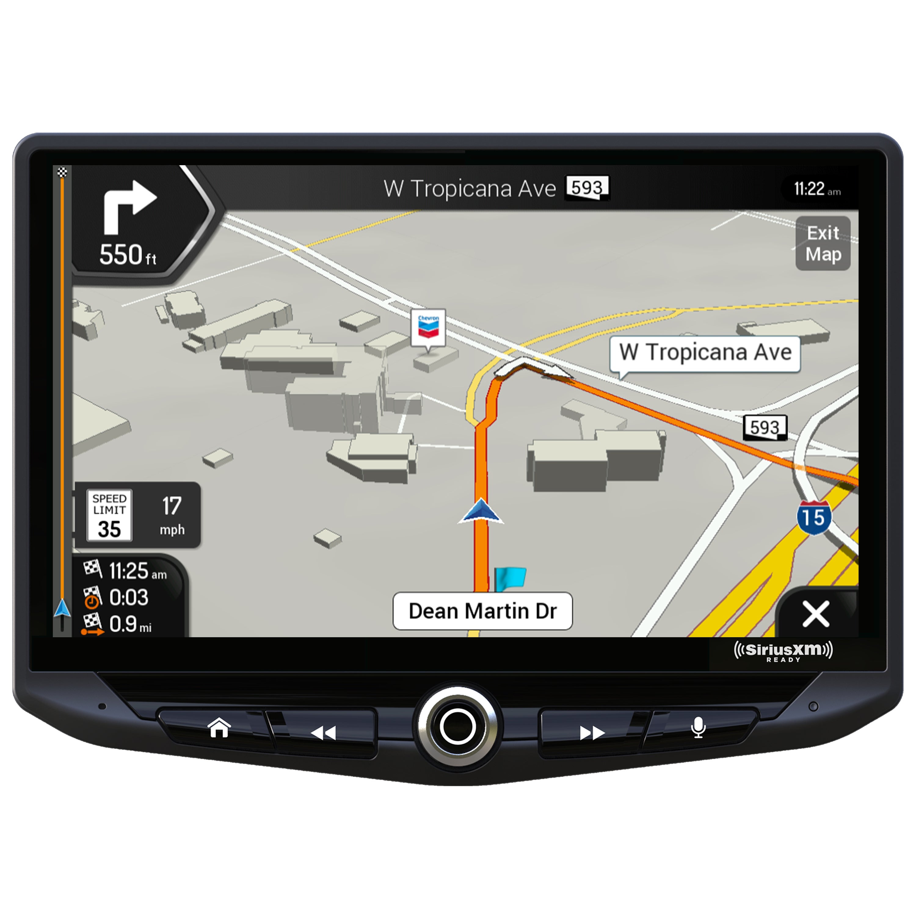 Stinger UN1810, Heigh10 10" Floating Screen Multimedia Player w/ Apple CarPlay & Android Auto Compatibility