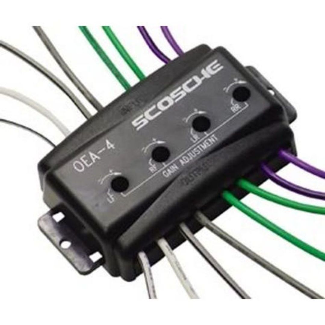 Scosche OEA4, 4 CH OEM Amplifier Adapter