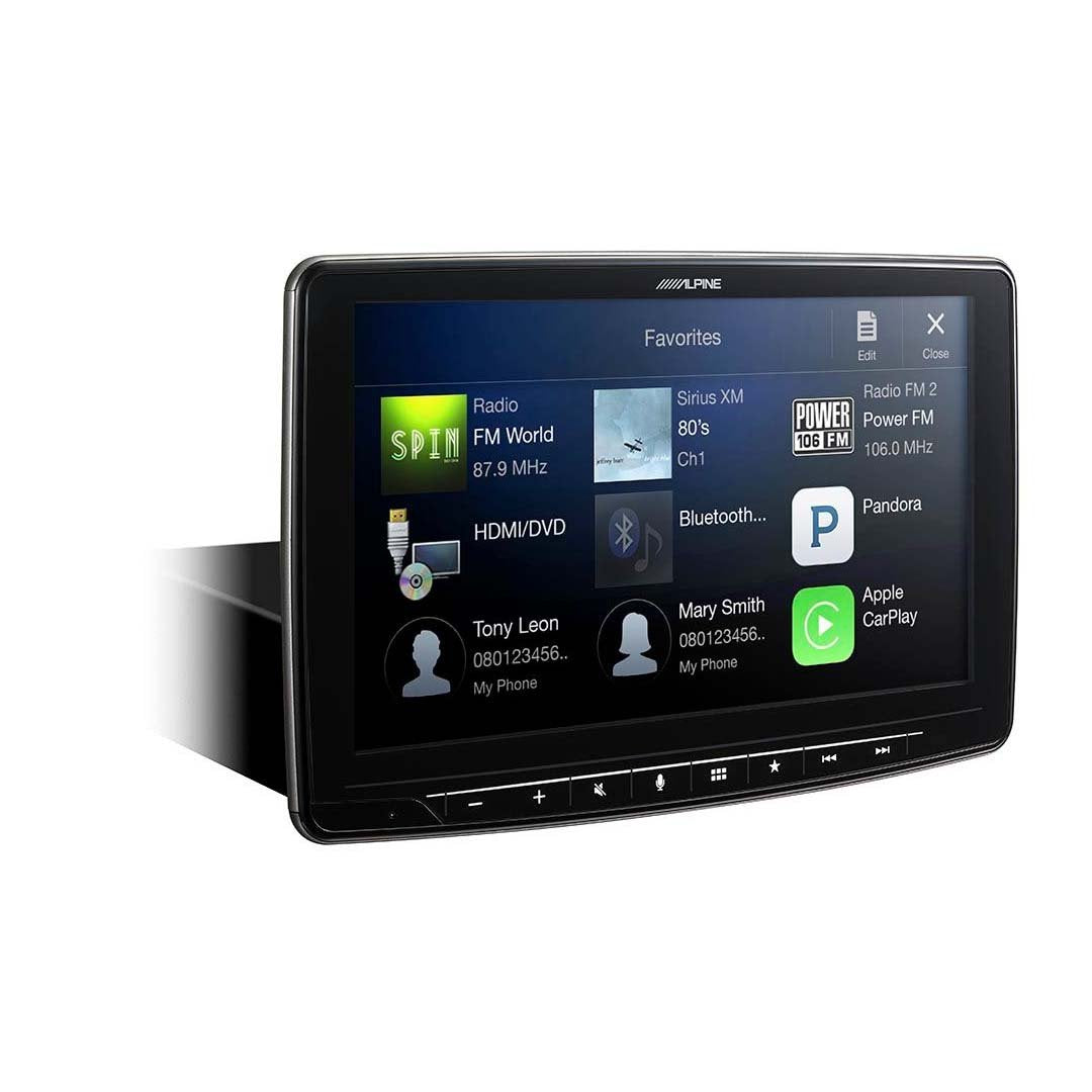 Alpine ILX-F309, Halo9 9" Digital Media Receiver, Apple CarPlay Android Auto