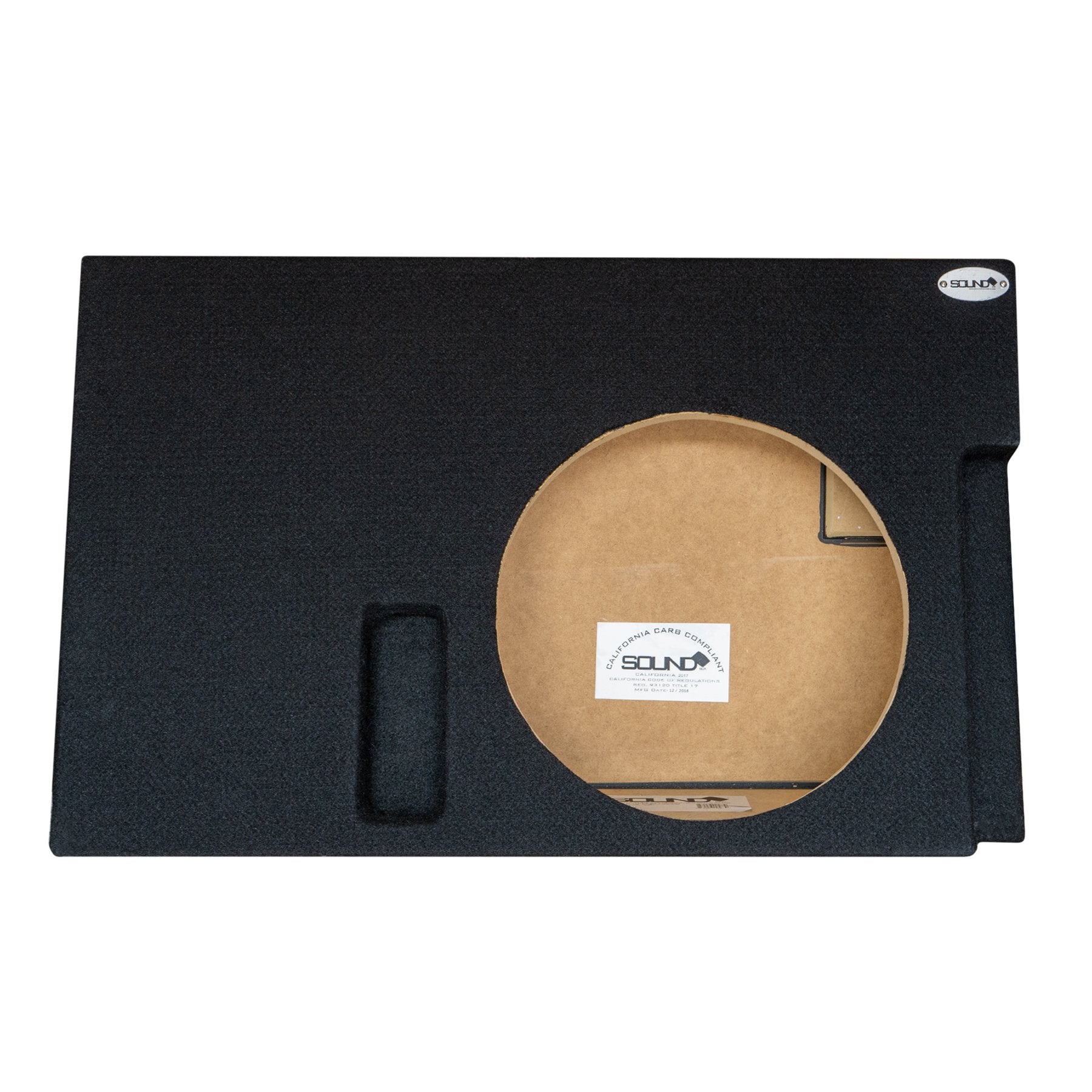 SoundBox Toyota Tundra CrewMax 2014-2019 Single 10" Subwoofer Enclosure