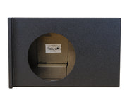 SoundBox Chevy Silverado/ GMC Sierra Crew Cab 2008-2013 Single 10" Downfire Subwoofer Enclosure, BedLiner Finish