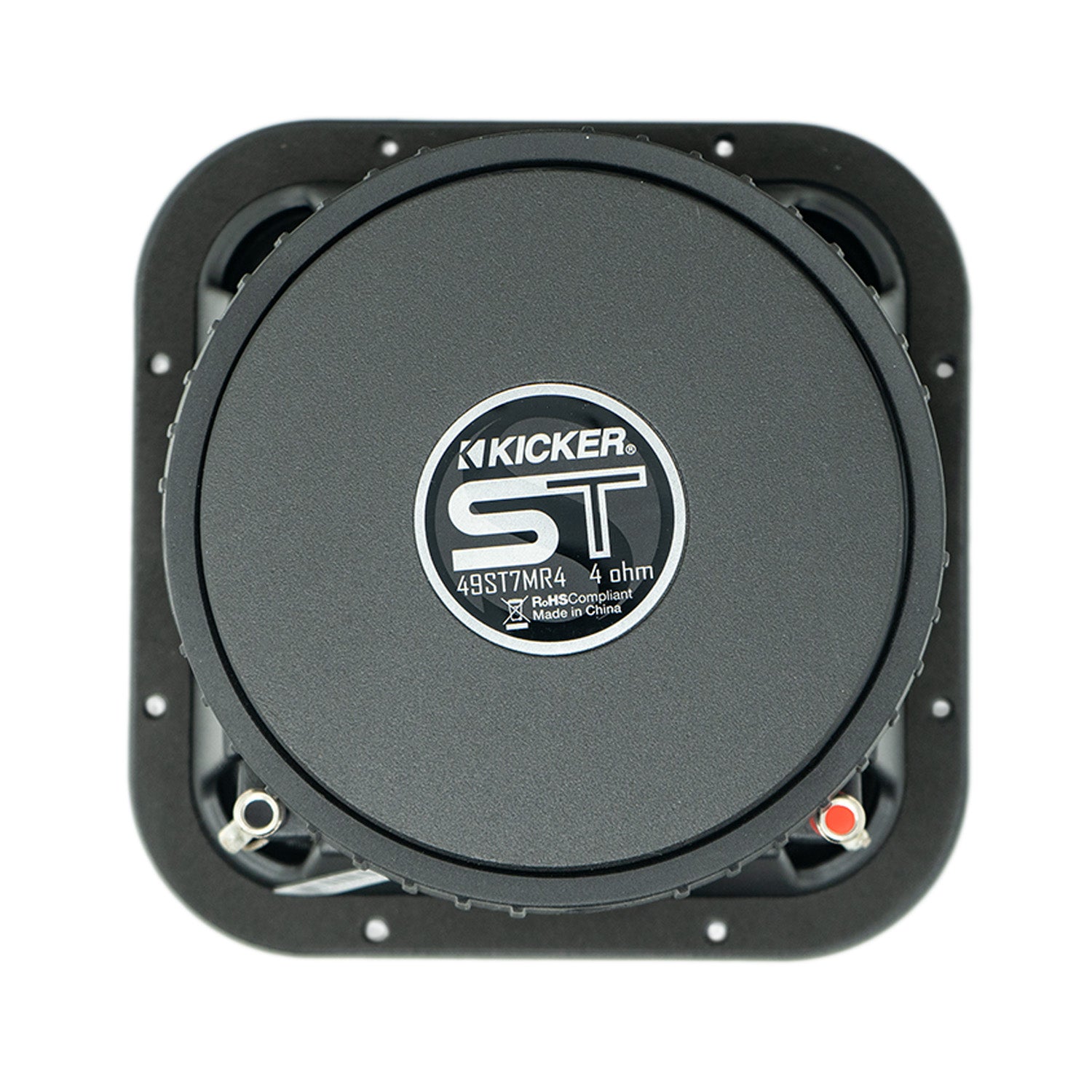 Kicker ST7MR, Street Series 9" 4 Ohm Square Midrange - Pair (49ST9MR4)