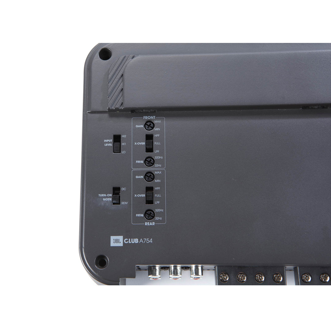 JBL Club A754, Club Series 4 Channel Full Range Amplifier - 300W