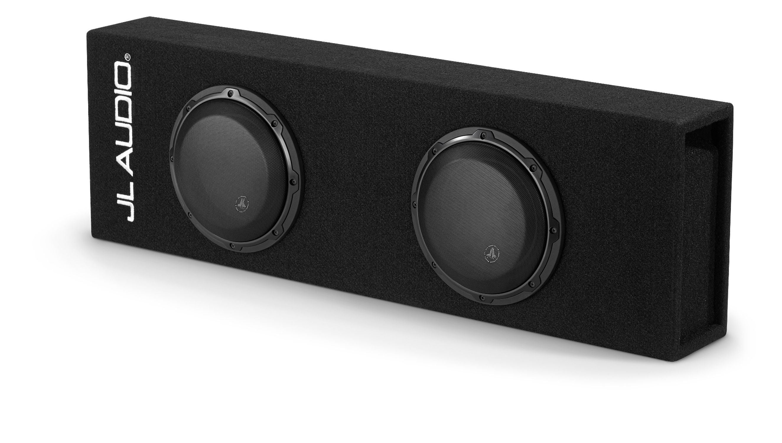 JL Audio ACP208LG-W3v3, Loaded Dual W3 Series 8" MicroSub+ with DCD Amplifier, Ported, 500W
