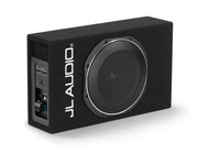 JL Audio ACS110LG-TW1, Loaded Single 10" TW1 Series MicroSub+ with DCD Amplifier, Sealed, 400W