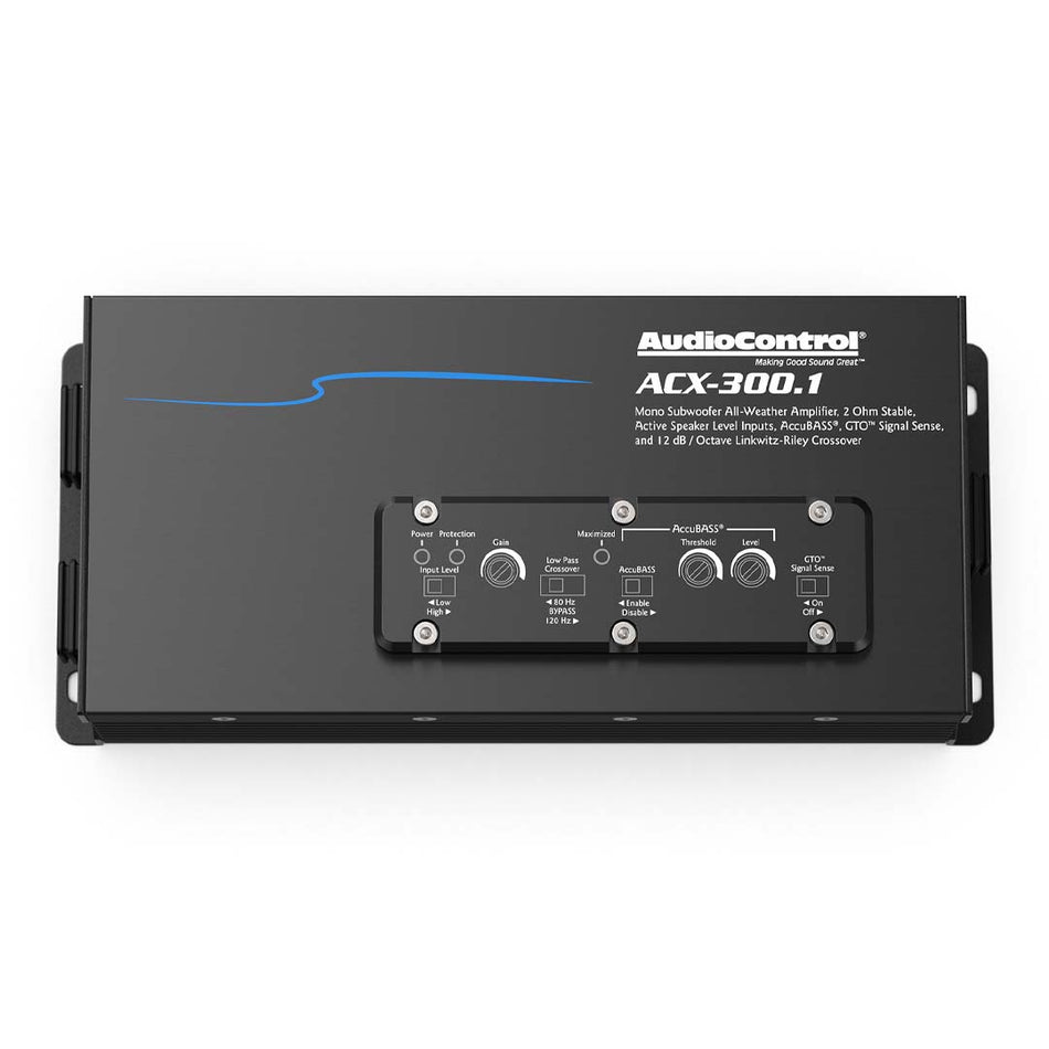AudioControl ACX-300.1, ACX Series Monoblock Subwoofer Marine / Powersports Amplifier