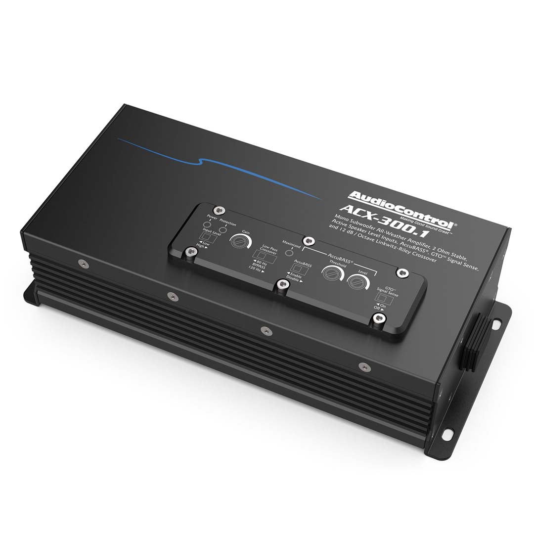 AudioControl ACX-300.1, ACX Series Monoblock Subwoofer Marine / Powersports Amplifier