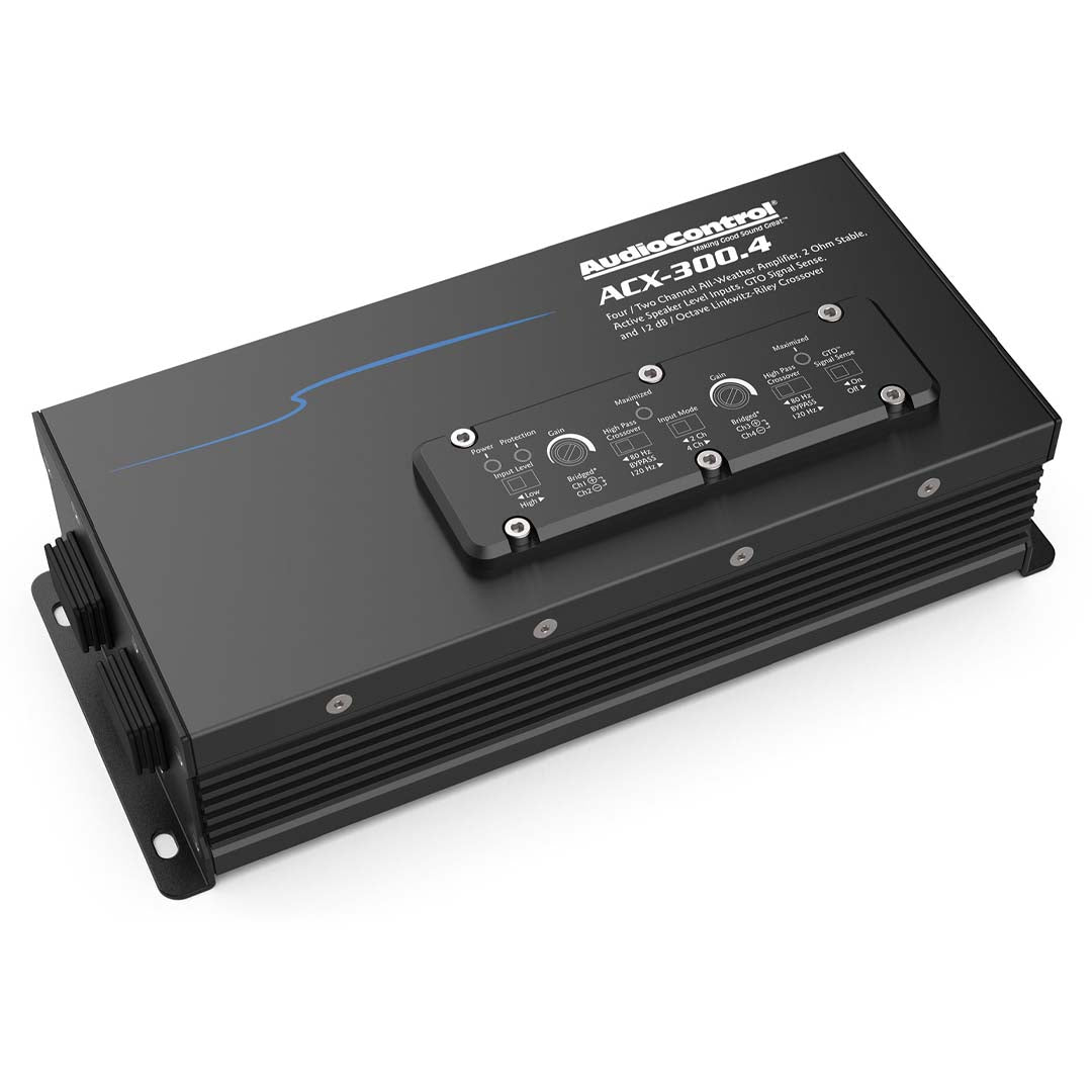 AudioControl ACX-300.4, ACX Series 4 Channel Full Range Marine / Powersports Amplifier