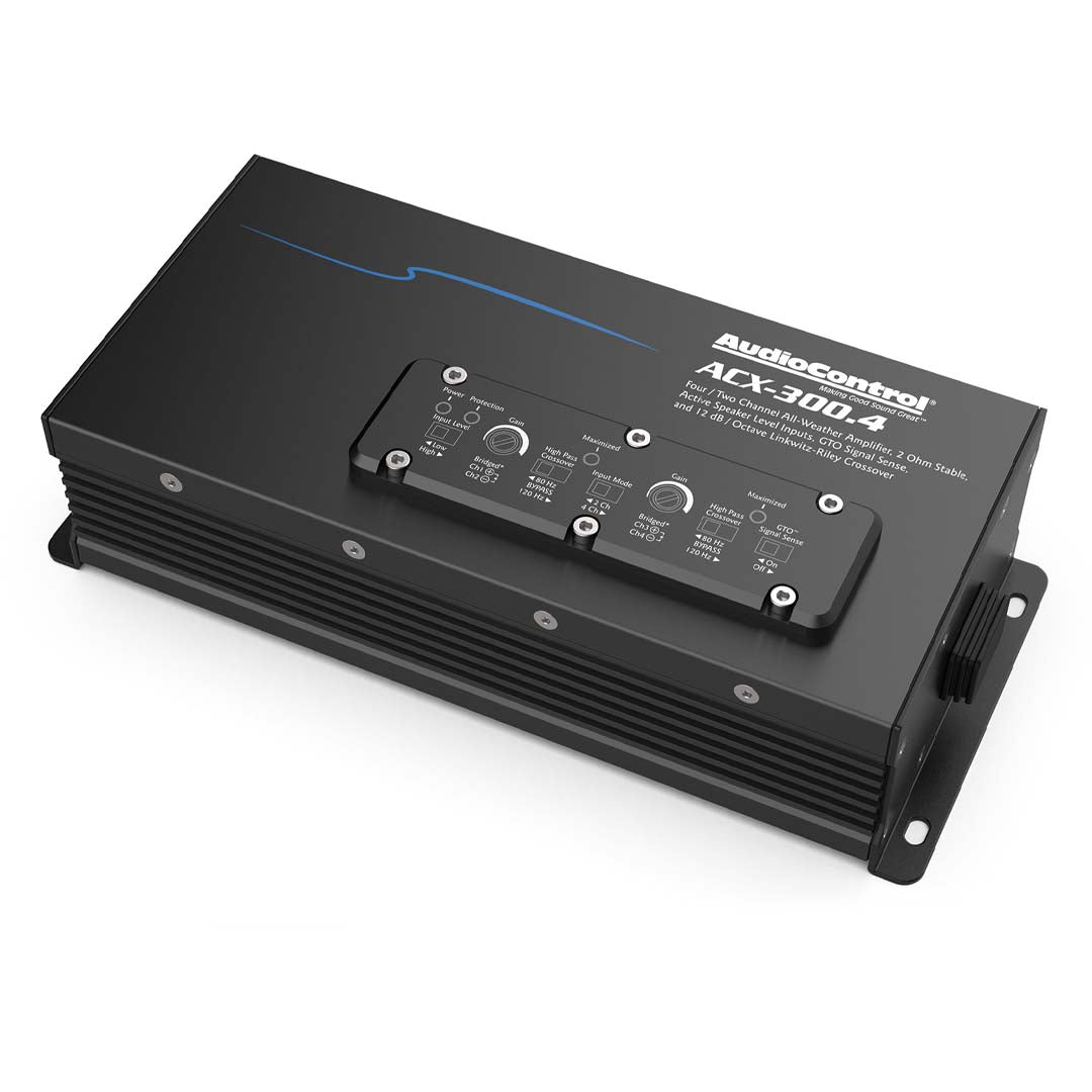 AudioControl ACX-300.4, ACX Series 4 Channel Full Range Marine / Powersports Amplifier