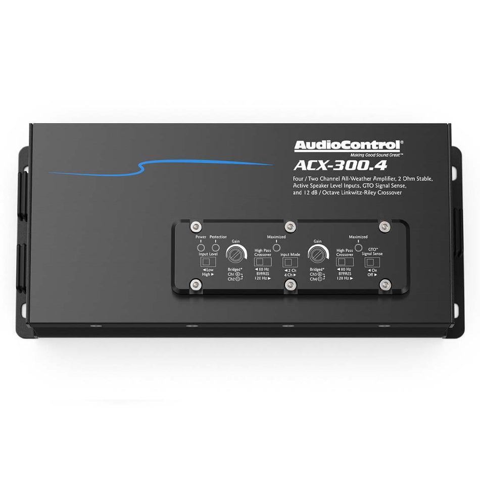 AudioControl ACX-300.4, ACX Series 4 Channel Full Range Marine / Powersports Amplifier