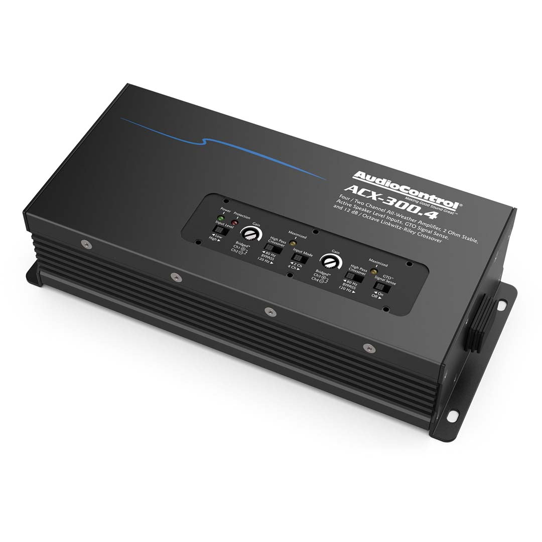 AudioControl ACX-300.4, ACX Series 4 Channel Full Range Marine / Powersports Amplifier