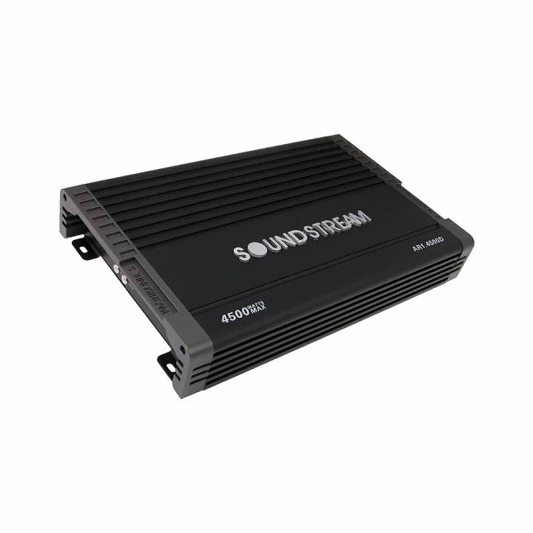 Soundstream AR1.4500D, Arachnid Monoblock Class D Amplifier w/Bass Knob - 4,500W