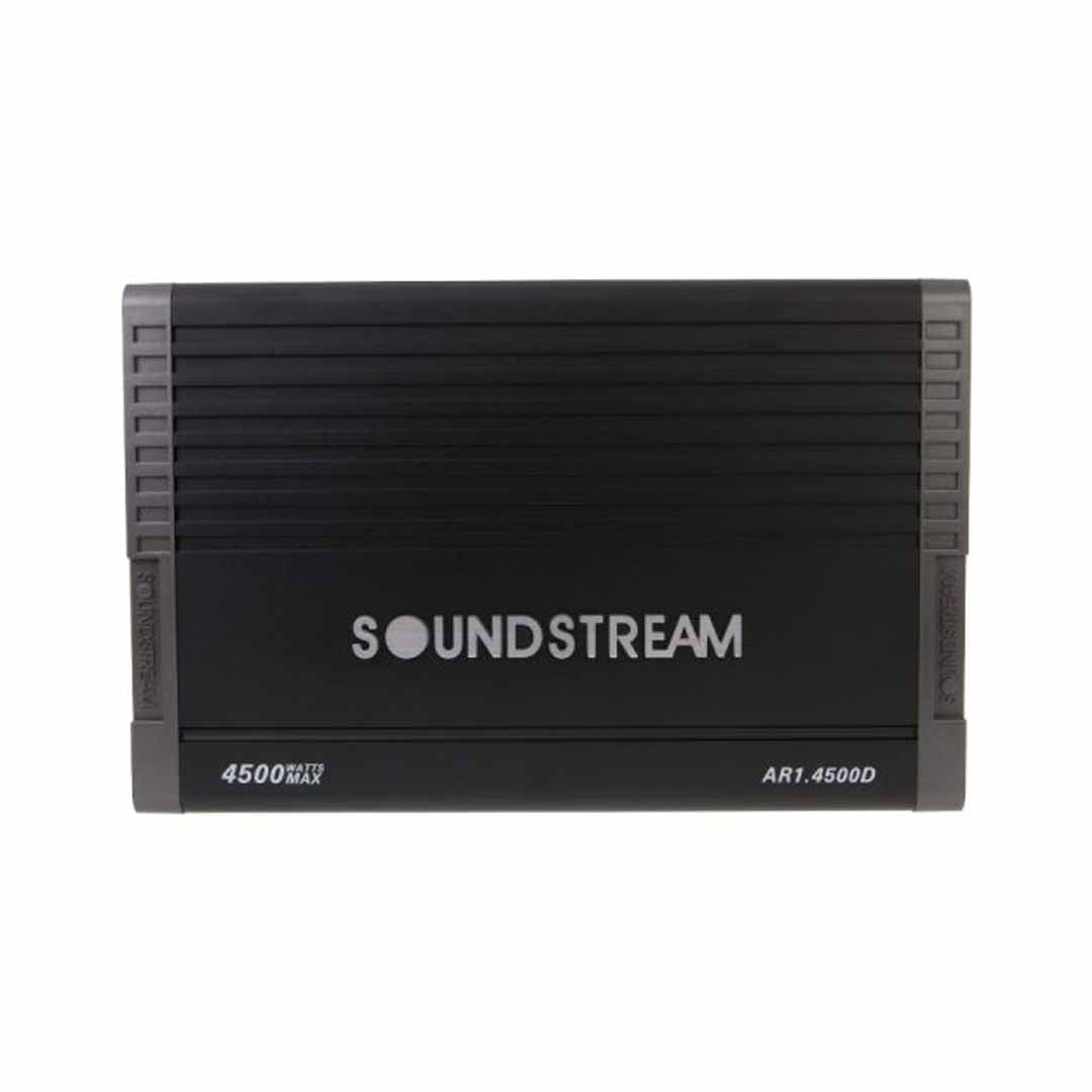 Soundstream AR1.4500D, Arachnid Monoblock Class D Amplifier w/Bass Knob - 4,500W