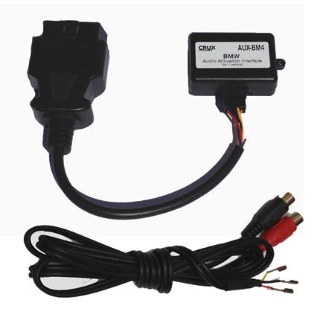 Crux AUX-BM4, Auxiliary Audio Input Interface for BMW Professional CCC Navigation Radio 2003-2014