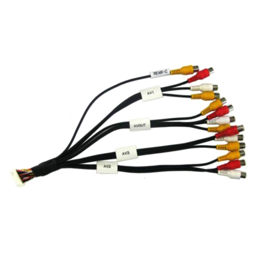 Crux RVCAD-81, Sightline Safety-View Integration Rear-view Integration for Audi Vehicles with MMI 2G Systems