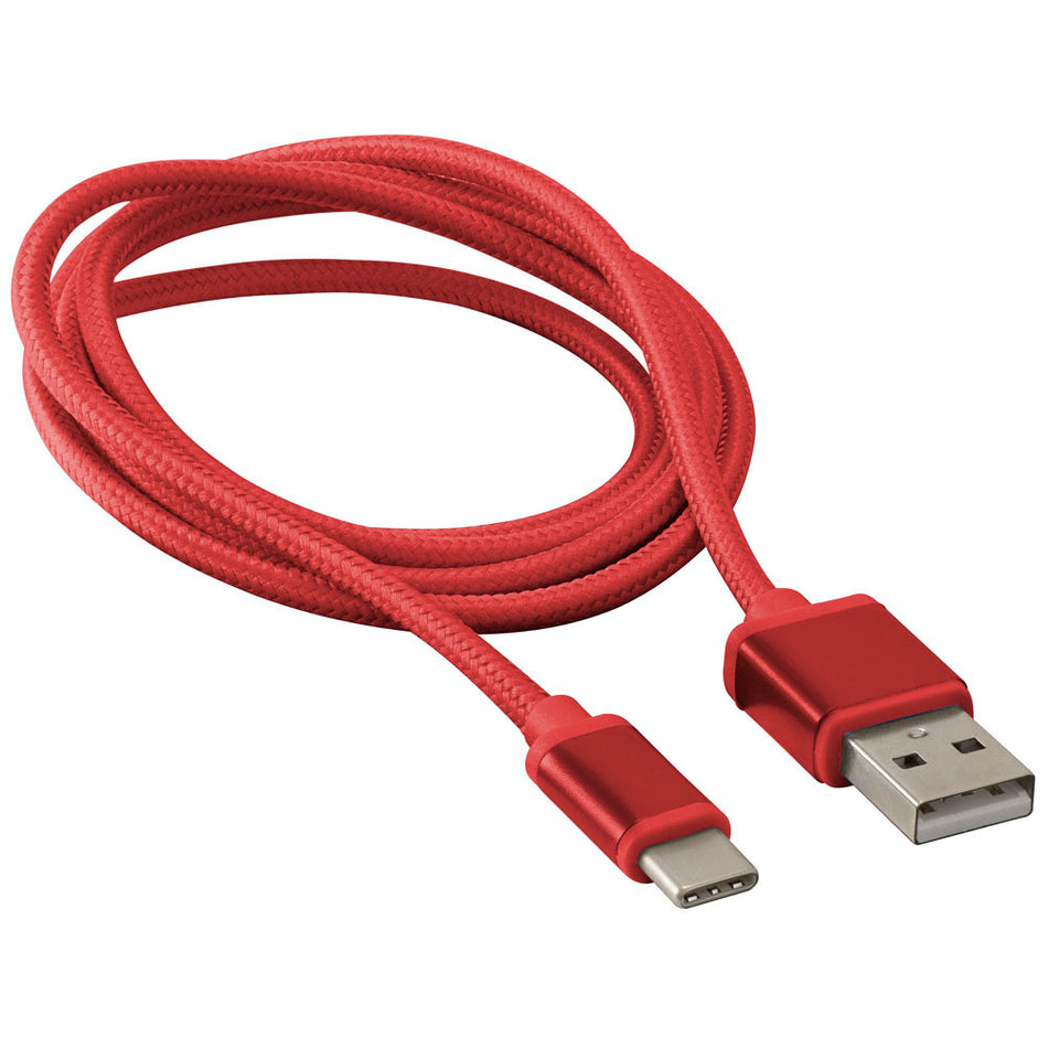 Axxess AX-AX-USBC-RD, Red USB C Replacement Cable