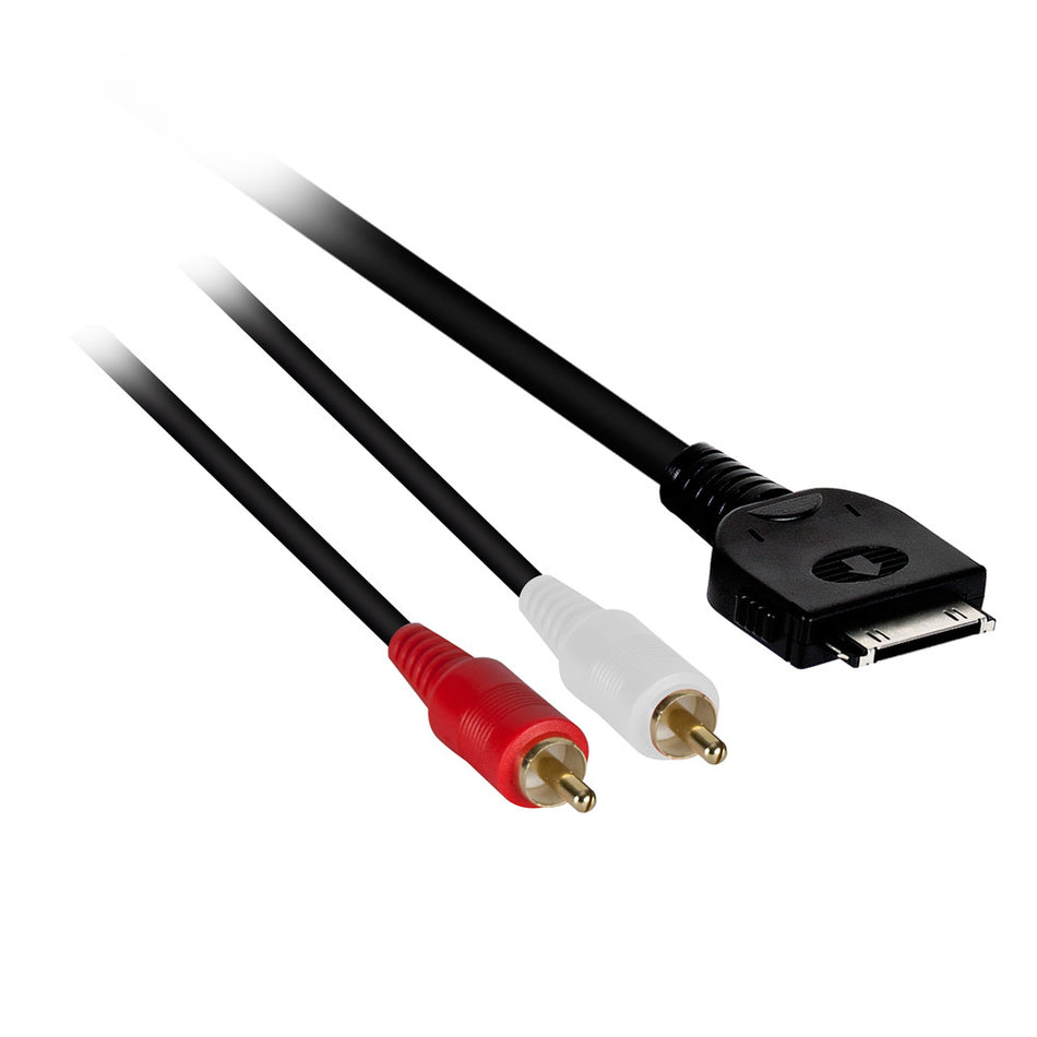 Axxess AX-AXM-35-RCA, Apple to Audio Cable - 30 Pin and 3.5mm to RCA