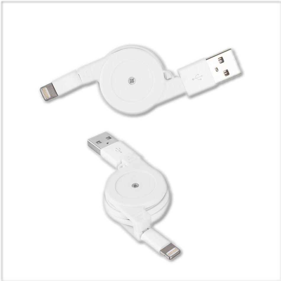 Axxess AX-AXM-USI5-ZIP, Lightning To USB Retractable Extension Cable