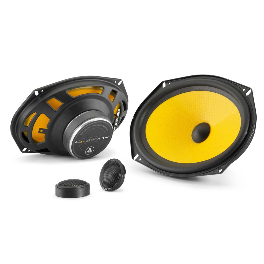 JL Audio C1-690, C1 Series 6x9" 2-Way Component Speakers, 225W