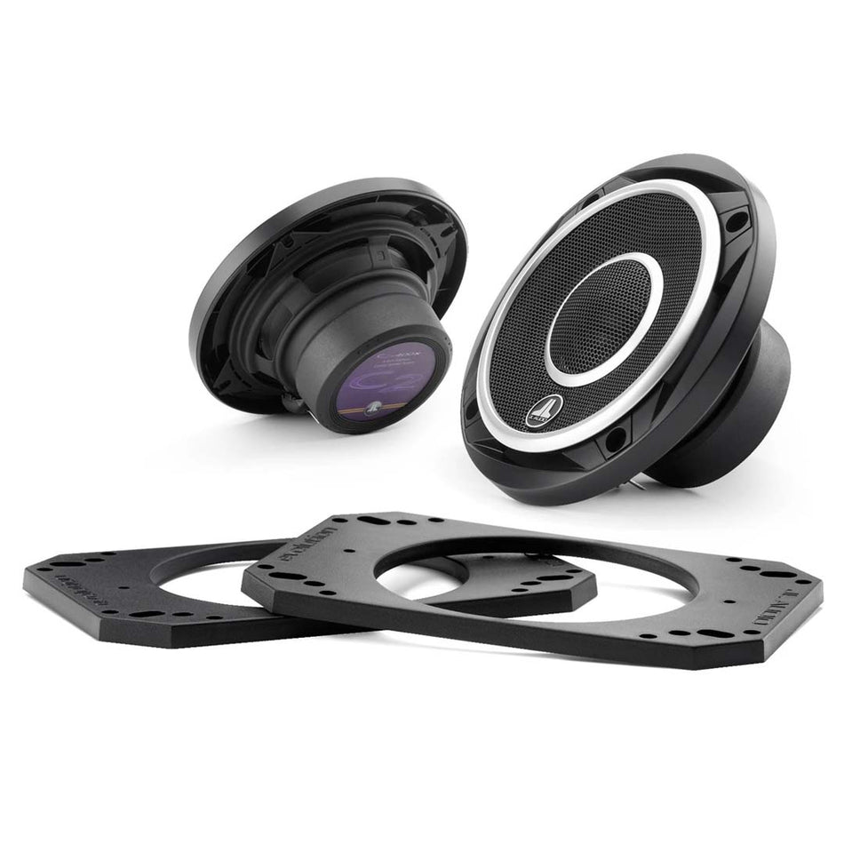 JL Audio C2-400x, C2 Series 4" Coaxial Speakers, 105W
