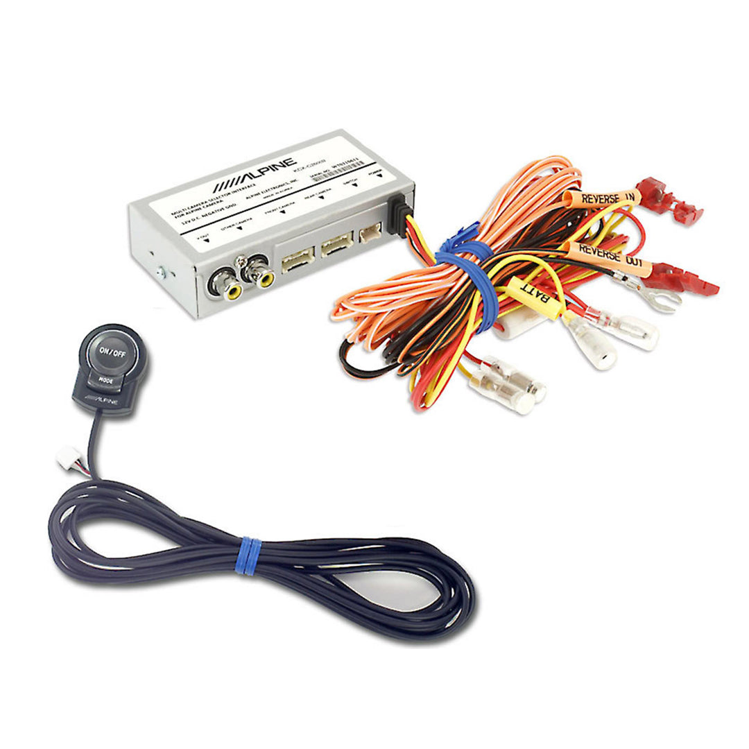 Alpine KCX-C2600B, Universal Front and Rear Camera Selector