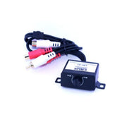 Crux CBC-1, Bass Control Knob / Subwoofer Fader - Stereo RCA Male to Female