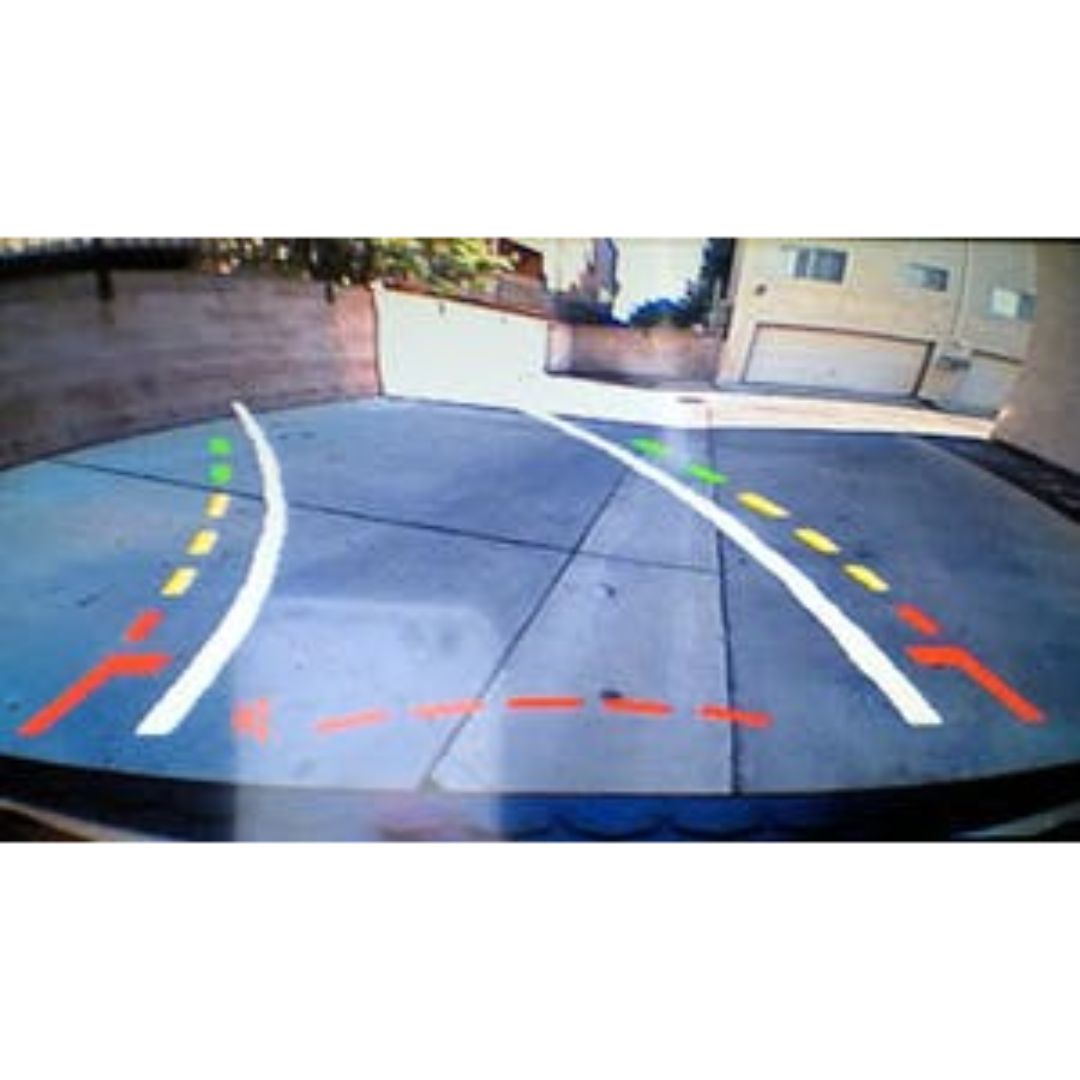 Crux CCH-01M, Jeep Wrangler Camera Spare Tire Mount (with Moving Parking Guide Lines)