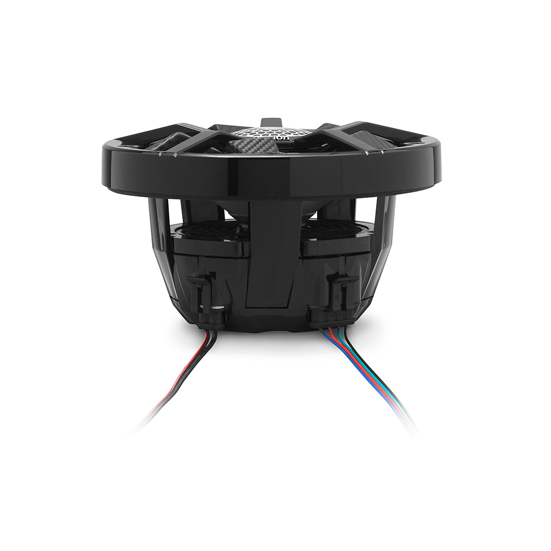 Clarion CM1623RL, 6.5" 2-way Marine Speakers w/ RGB illumination Includes Black & Silver Grilles