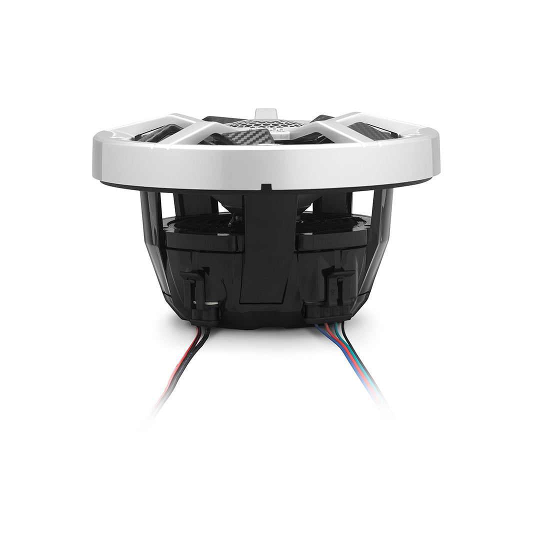 Clarion CM1623RL, 6.5" 2-way Marine Speakers w/ RGB illumination Includes Black & Silver Grilles