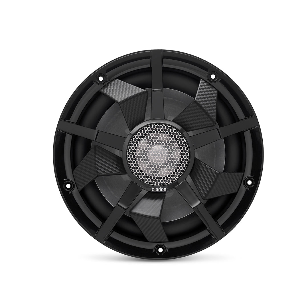 Clarion CM2513WL, 10" DVC 2-Ohm Marine Subwoofer w/ RGB illumination