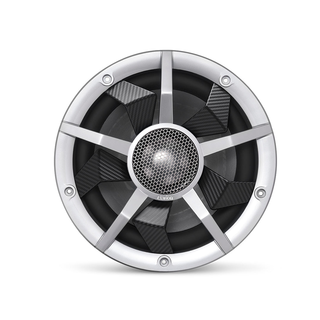 Clarion CM2513WL, 10" DVC 2-Ohm Marine Subwoofer w/ RGB illumination
