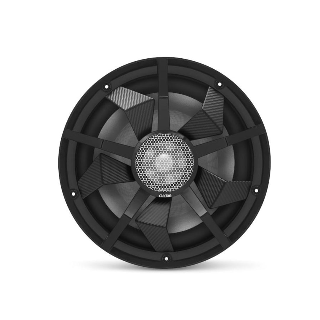 Clarion CM3013WL, 12" DVC 2-Ohm Marine Subwoofer w/ RGB illumination