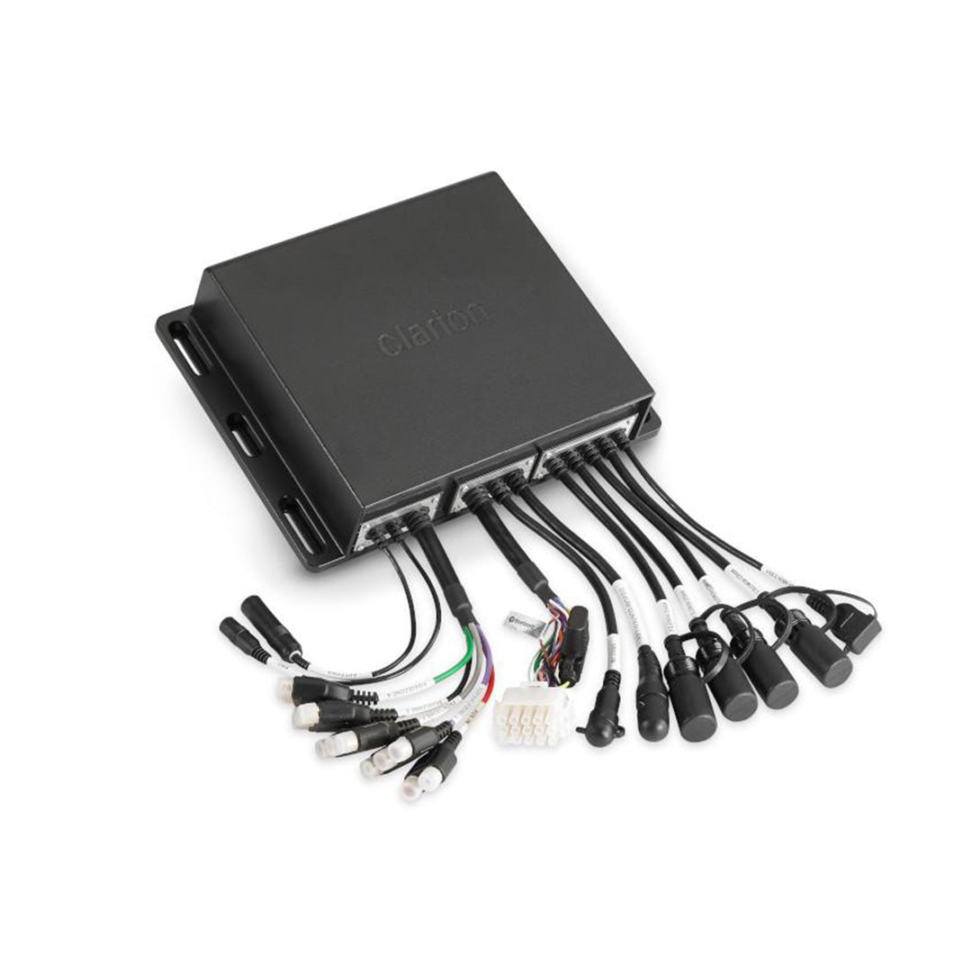 Clarion CMS4, 4-Zone Marine Digital Media Receiver with Watertight Commander