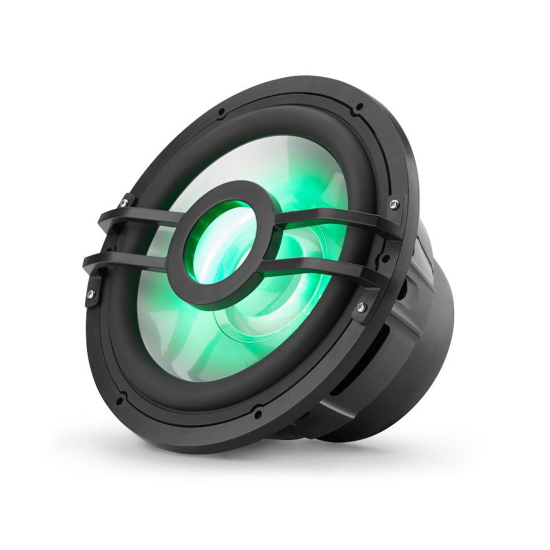 Clarion CMSP-101RGB-2, 10" SVC 2-Ohm Marine Subwoofer w/ RGB illumination