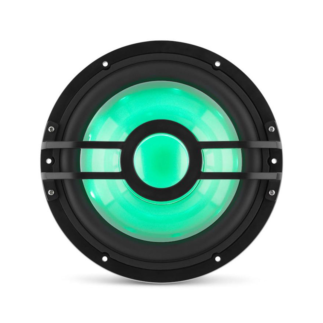 Clarion CMSP-101RGB-2, 10" SVC 2-Ohm Marine Subwoofer w/ RGB illumination