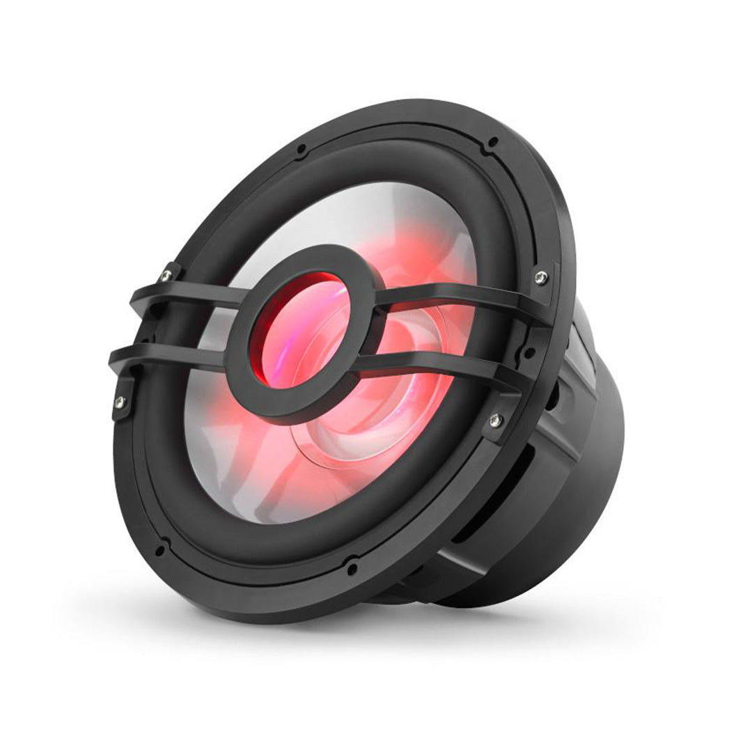 Clarion CMSP-101RGB-4, 10" SVC 4-Ohm Marine Subwoofer w/ RGB illumination