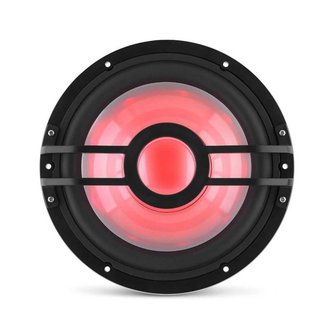 Clarion CMSP-101RGB-4, 10" SVC 4-Ohm Marine Subwoofer w/ RGB illumination