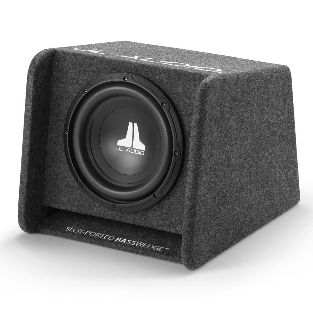 JL Audio CP110-W0v3, Loaded W0 Series 10" 4-Ohm Subwoofer, Ported Enclosure, 300W