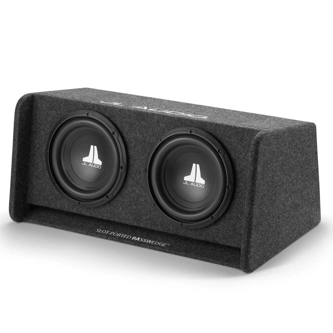 JL Audio CP210-W0v3, Loaded W0 Series Dual 10" 4-Ohm Subwoofers, Ported Enclosure, 600W