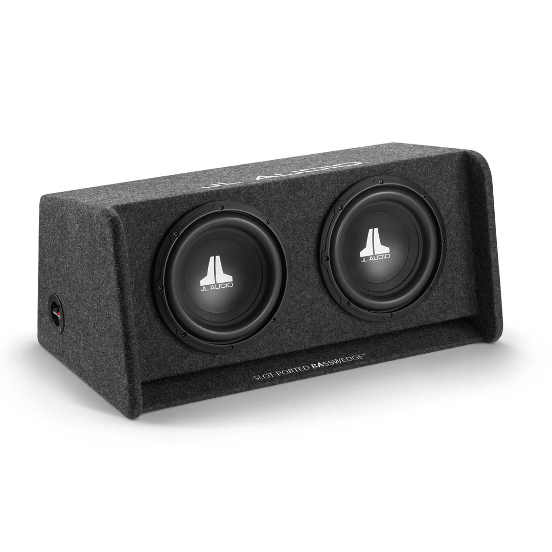 JL Audio CP210-W0v3, Loaded W0 Series Dual 10" 4-Ohm Subwoofers, Ported Enclosure, 600W
