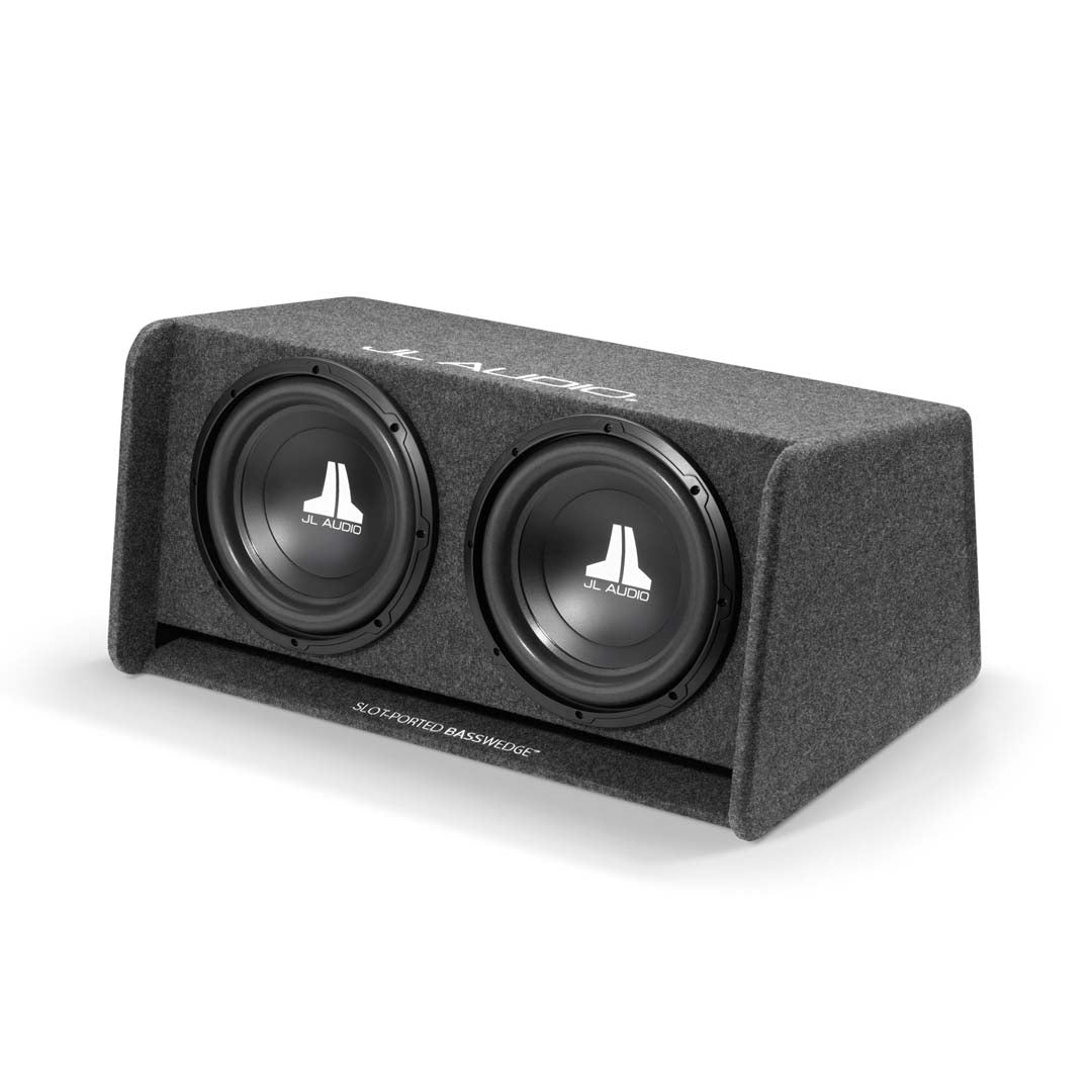 JL Audio CP212-W0v3, Loaded W0 Series Dual 12" 4-Ohm Subwoofers, Ported Enclosure, 600W