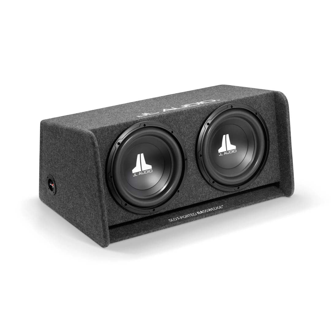 JL Audio CP212-W0v3, Loaded W0 Series Dual 12" 4-Ohm Subwoofers, Ported Enclosure, 600W