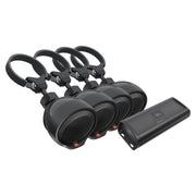 JBL CRUISEX, Club Series Marine 4 Channel Plug and Play Bluetooth¨ Amp and 4 Speakers